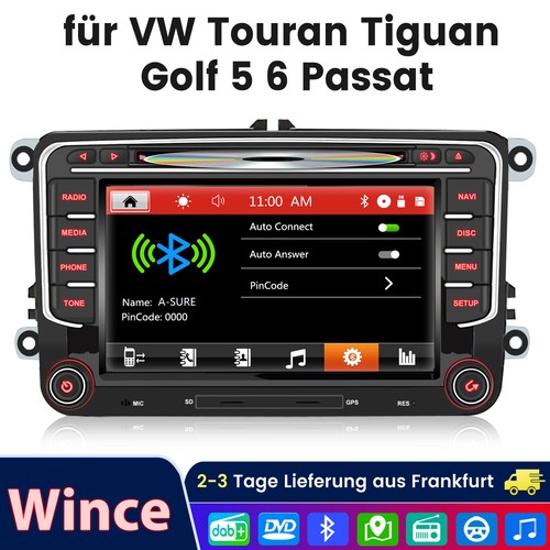 Dvd dab per golf 5 - vw, 6