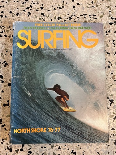 Vintage surfing magazine - vintage,