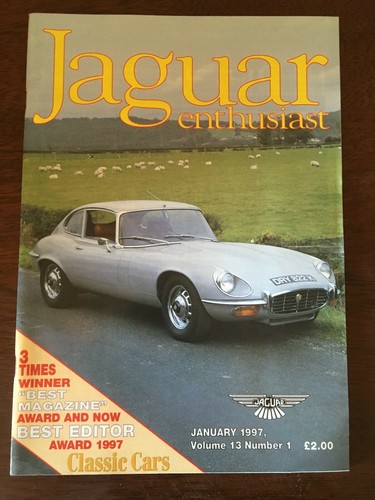 Jaguar enthusiast volume - jaguar,