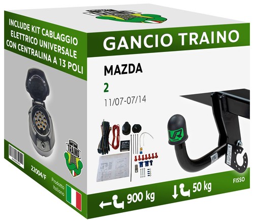 Gancio fisso per mazda - mazda, 2